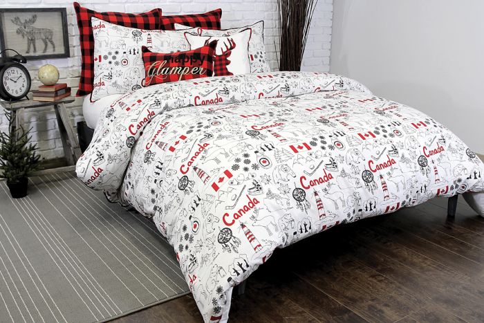 Yes Canada Duvet Cover