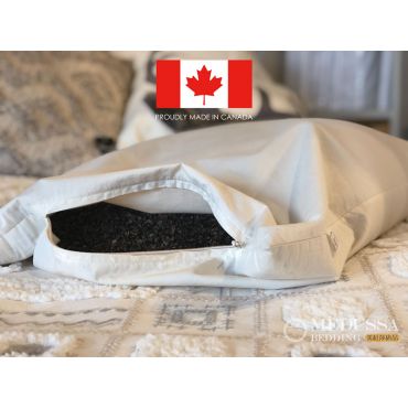 Buckwheat Hull Pillow-100% Organic Made in Canada