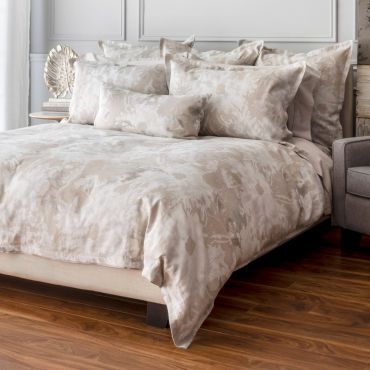 (MADE TO ORDER) BLOSSOM DUVETCOVER SET IN OYSTER COLOR