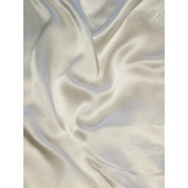 Medussa Pure Solid Ivory Silk Pillow Case