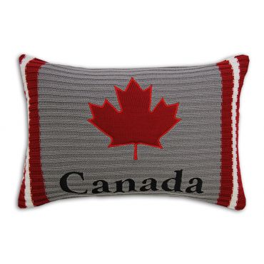 YES CANADA 加拿大150周年纪念版针织靠枕